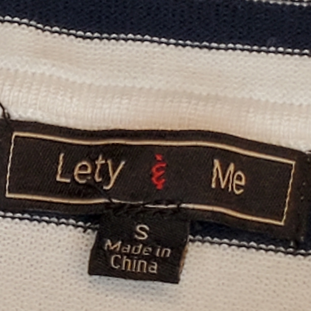 Lety & Me Striped Hoodie. NWOT - Picture 10 of 12